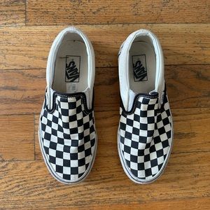 Vans Checkered Slip Ons (Women’s 7.5)